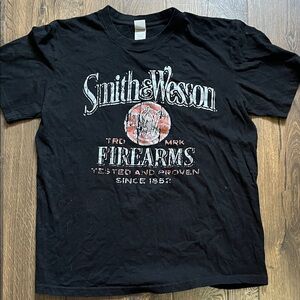 Smith & Wesson Black Graphic T-Shirt